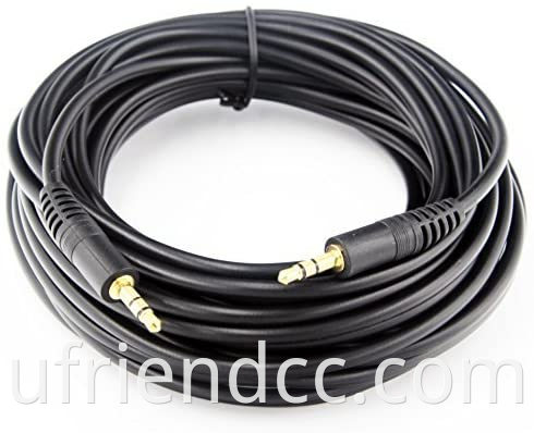 DONNGGUANG FACTORY AUDIO AUX AUX CABE JACK 3,5mm Male para Male